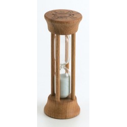 Tee-Uhr Holz