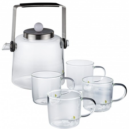 Interessantes modernes Teekannen Set Oushu mit 4 Cups