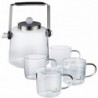 Interessantes modernes Teekannen Set Oushu mit 4 Cups