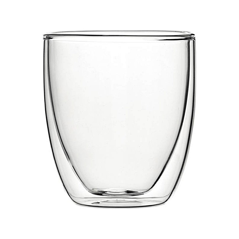 Doppelwandiges Teeglas (0,25 Liter) - 6 Stück